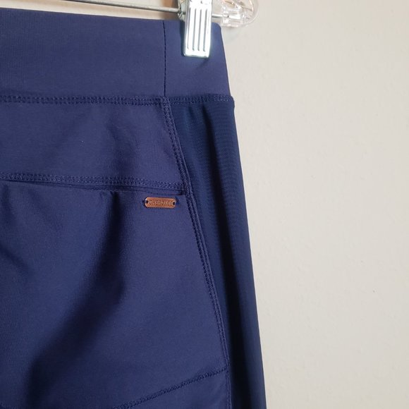 Cherokee Form NWT Navy Mid Rise Moderate Flare Leg Yoga Scrub Pants Small Tall - Picture 10 of 11